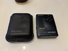 Sony Walkman WM-DD33 Kassetten-Player DD Quartz - Dunkelblau Blau