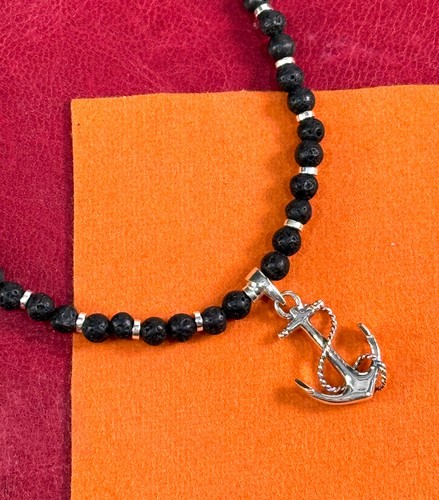 Herrenkette lava kette 925er - herrenkette,