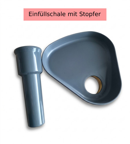 Einfüllschale und der