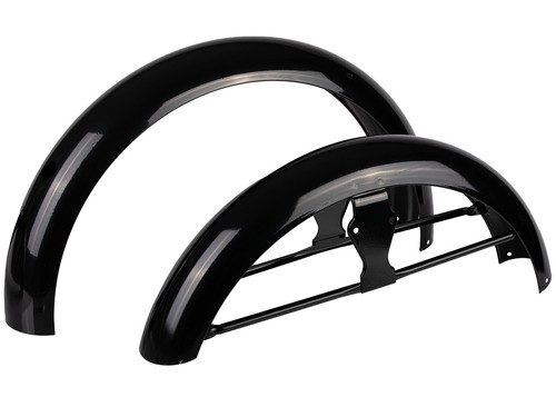 Set schwarze schutzbleche für - schutzbleche,