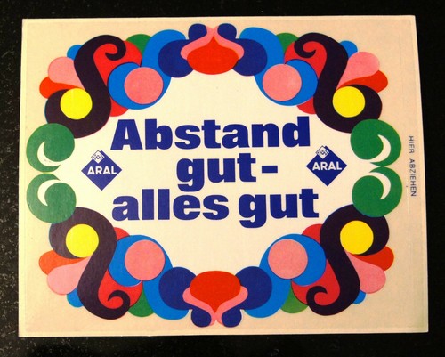 Aral abstand gut alles - –,