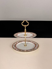 2-stöckige Porzellan Etagere