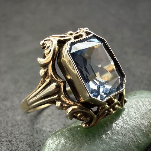 Art deco ring 835 - deco,