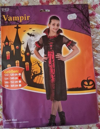 Vampir kostüm 134 140 - vampir, 134/140