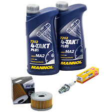 Set Inspektion für Suzuki DR 500 S DR500 DR 1981-1983 Öl 2L Ölfilter Zündkerze