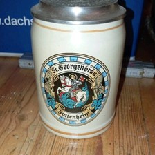 Bierkrug mit deckel - 0,5l, st