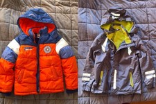 2 Jacken Gr. 128 Winterjacke