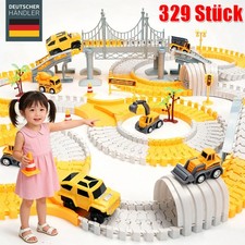 329pcs Autorennbahn Rennbahn 6