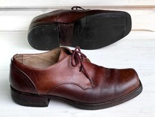 Sancho Abarca Schnürschuhe Herrenboots braun Gr. 43 Biker