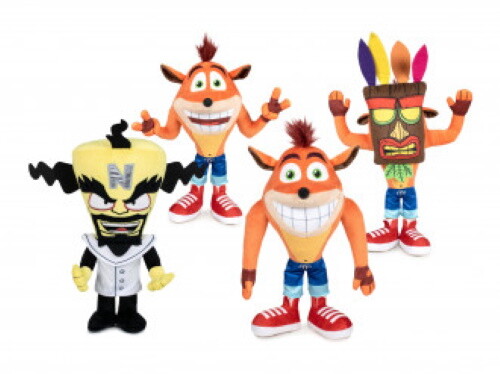 Crash bandicoot plüschfiguren - crash,