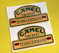 CAMEL TROPHY Team Deutschland 4x4 Offroad Aufkleber Decals Land Rover Defender