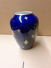 Vase Echt Kobalt Vintage Retro-Stil  Gebraucht