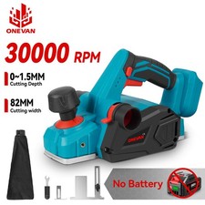 Für Makita Akku Hobel Drahtlos Elektrohobel Handhobel Hobelmaschine w/ Staubsack