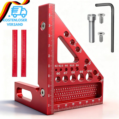 Winkelmesser 90 - 3d, 22,5-90°