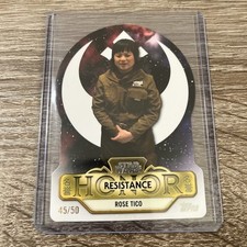 2025 Topps Star Wars Meiyo Rose Tico Die Cut /50 SSP