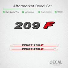 Fendt 209 F Decal Kit -