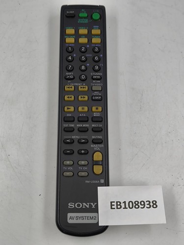Sony u306a fernbedienung - sony, rm-u306a