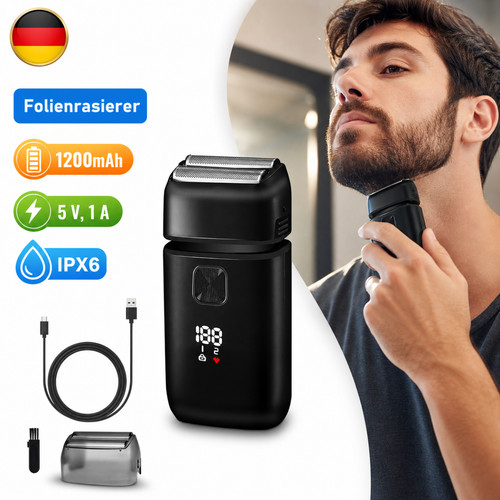 Folienrasierer usb aufladbar - folienrasierer, usb-c-aufladbar