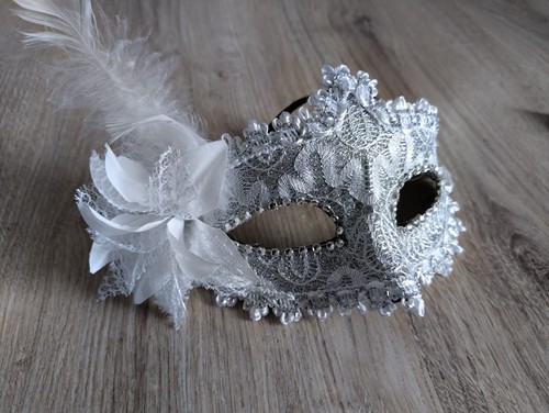 Karnevalsmaske colombina aus - karnevalsmaske,