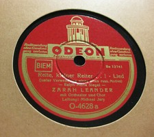 ZARAH LEANDER Reite, kleiner Reiter... / Schiff ahoi ! ODEON O-4628 (321)