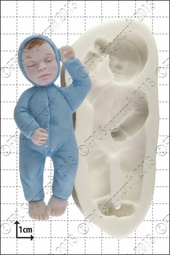 Silikonform schlafen baby - silikonform,