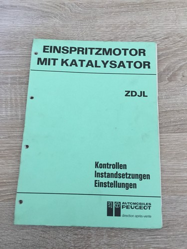 Werkstatthandbuch peugeot - peugeot,