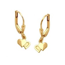 Mädchen Herzchen Ohrhänger