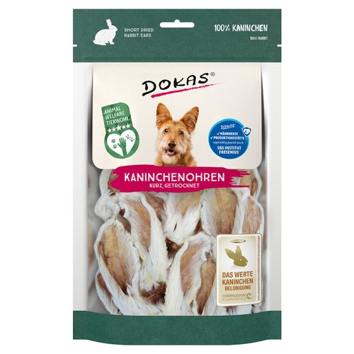 Dokas kaninchenohren mit - kaninchenohren, fell