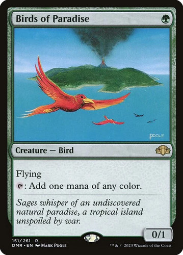 Magic mtg birds paradise - birds, of