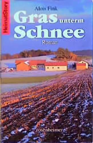 Gras unterm schnee - gras,
