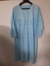 Neues Langarm Nachthemd, Größe  M/L Blau