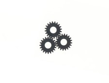 E1641 Fleischmann H0 564104 Ersatzteil 3x Zahnrad Z=20 schwarz