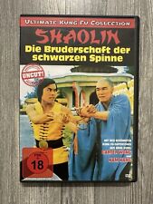 DVD Shaolin Die Bruderschaft Der Schwarzen Spinne Kung Fu Collection FSK 18
