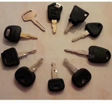 10 x Baumaschinenschlüssel