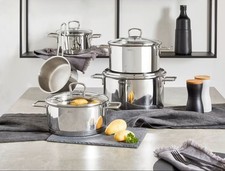 Silit Alicante Kochtopfset Induktion 5-teilig mit Glasdeckel NEU