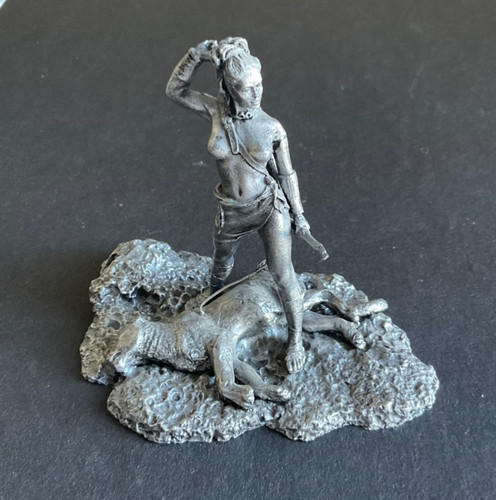 Zinnfigur amazone göttin - göttin, der