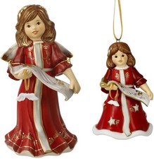 Goebel Jahresengel o Jahresengelglöckchen 2025 in rot Engelgeschichten  Neuheit