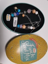 Fossil lange Halskette, Kette mit Steinen toll in Original Box seltzen, rare