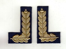 original 1 Paar Kragenspiegel