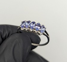 925 Silber Ring mit Tansanit