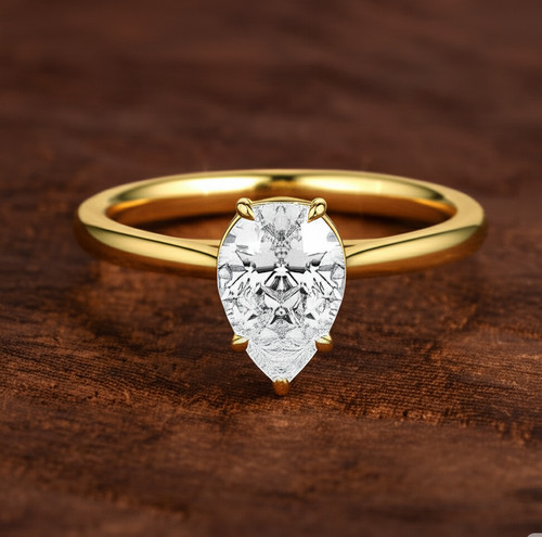 Birne diamant eheringe igi - birne,