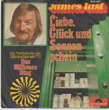 7"- James Last - Liebe, Glück und Sonnenschein - Polydor 2041407 - D 1973