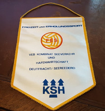 Wimpel FES - VEB Kombinat Seeverkehr u. Hafenwirtschaft Deutfracht / Seereederei