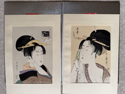 Paar utamaro ukiyo bijin - utamaro,