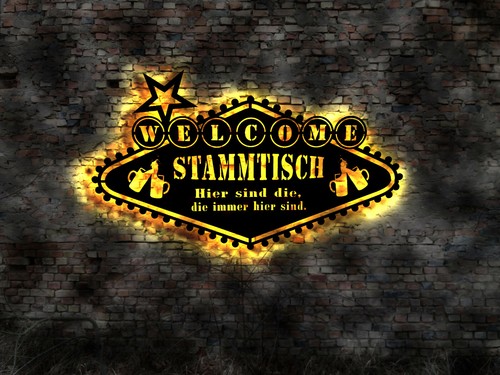 Stammtisch bar werkstatt wand - bar,