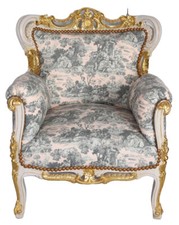 Luxus Sessel Barock Stuhl