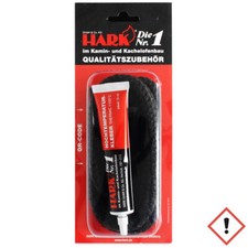 HARK Dichtung Ø 10 mm / 2 m für Kaminofen Dichtschnur Dichtband Ofendichtung