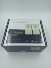 Telekom Speedport Powerline 100 Duo Netzwerk LAN Adapter 200Mbps Powerlan dLan