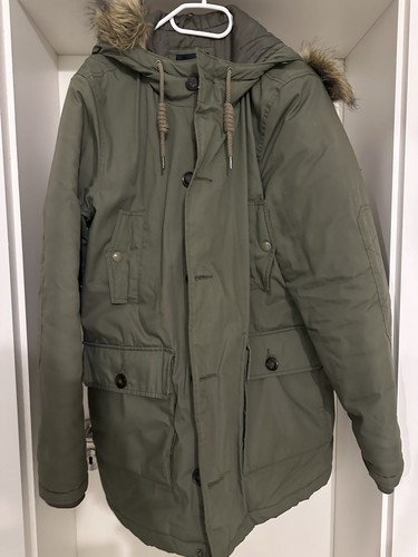 Parka oliv l winterjacke - gr.,