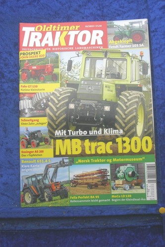 Oldtimer traktor mb trac - oldtimer,